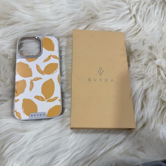 Burga Elite Lemon tart iPhone 16 pro max case - Picture 3 of 16